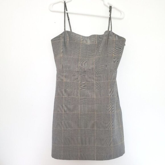 Aritzia Wilfred New Classic Check Mini Dress - Picture 6 of 8